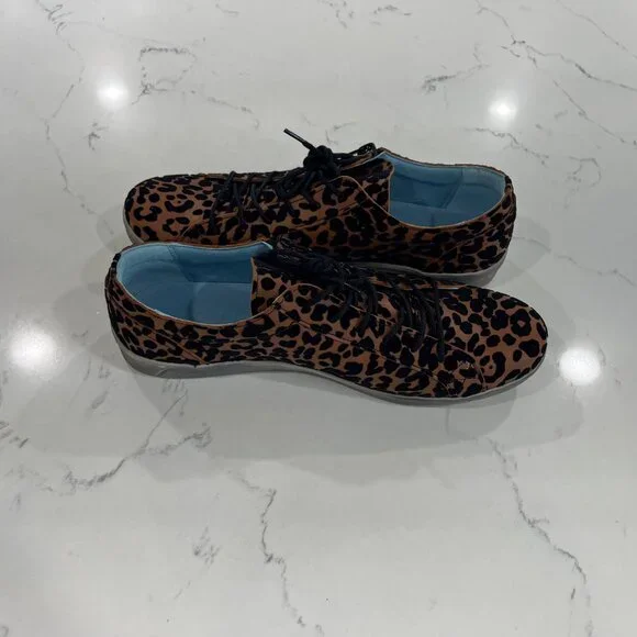 Cloud Footwear Women's Aika Fashion Sneaker Leopard print Size 41/10 US - Picture 2 of 10